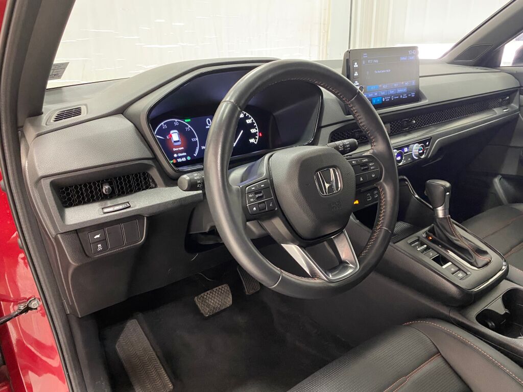 2025 Honda CR-V Hybrid Sport-L Radiant Red Metallic at Honda North