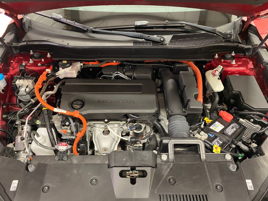 2025 Honda CR-V Hybrid Sport-L Radiant Red Metallic at Honda North