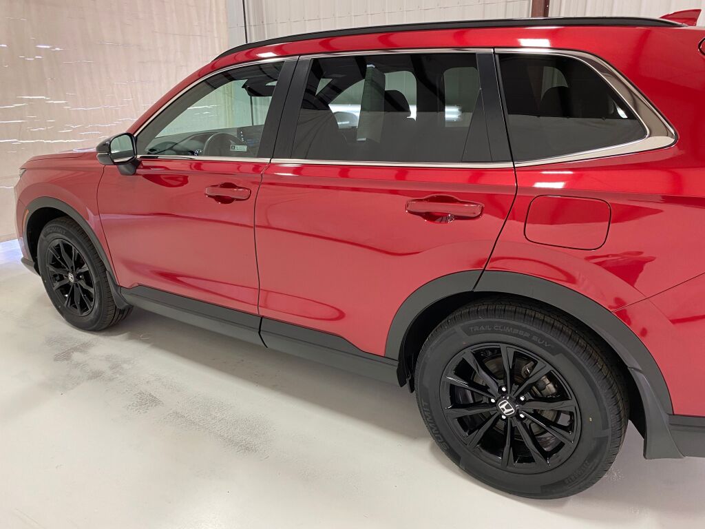 2025 Honda CR-V Hybrid Sport-L Radiant Red Metallic at Honda North