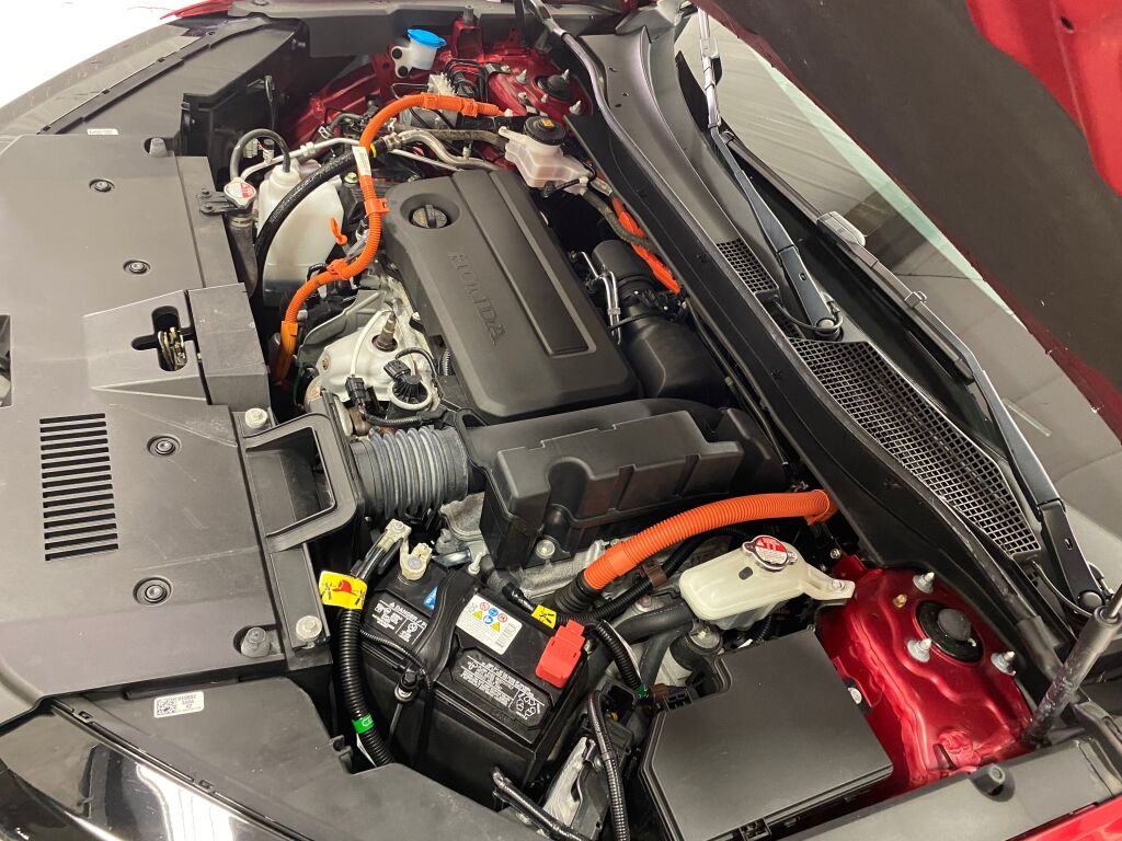 2025 Honda CR-V Hybrid Sport-L Radiant Red Metallic at Honda North