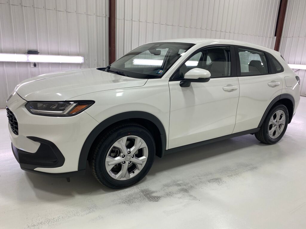 2025 Honda HR-V LX Platinum White Pearl at Honda North