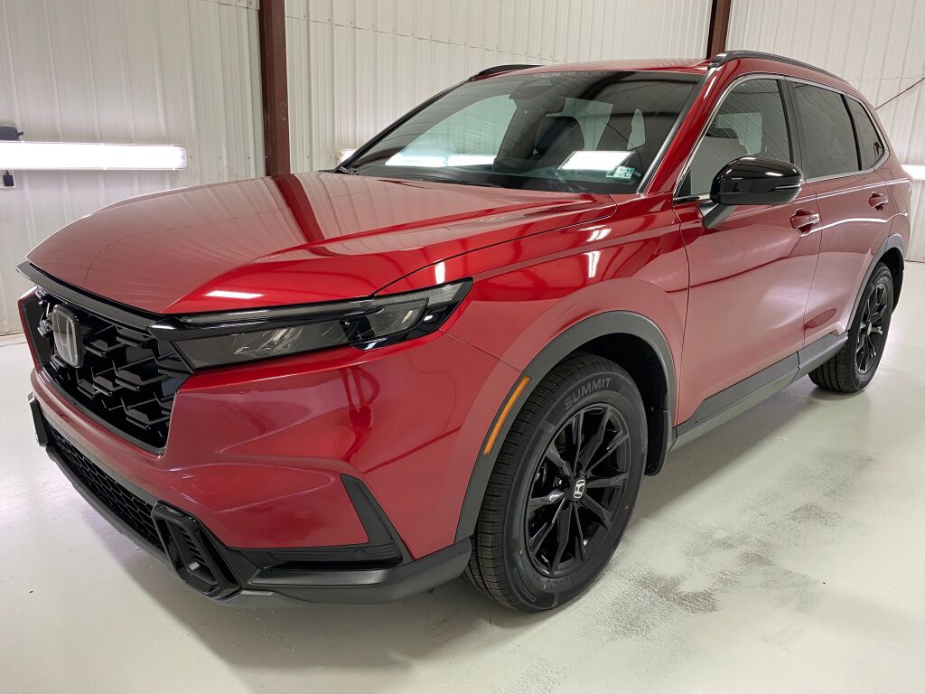 2025 Honda CR-V Hybrid Sport-L Radiant Red Metallic at Honda North