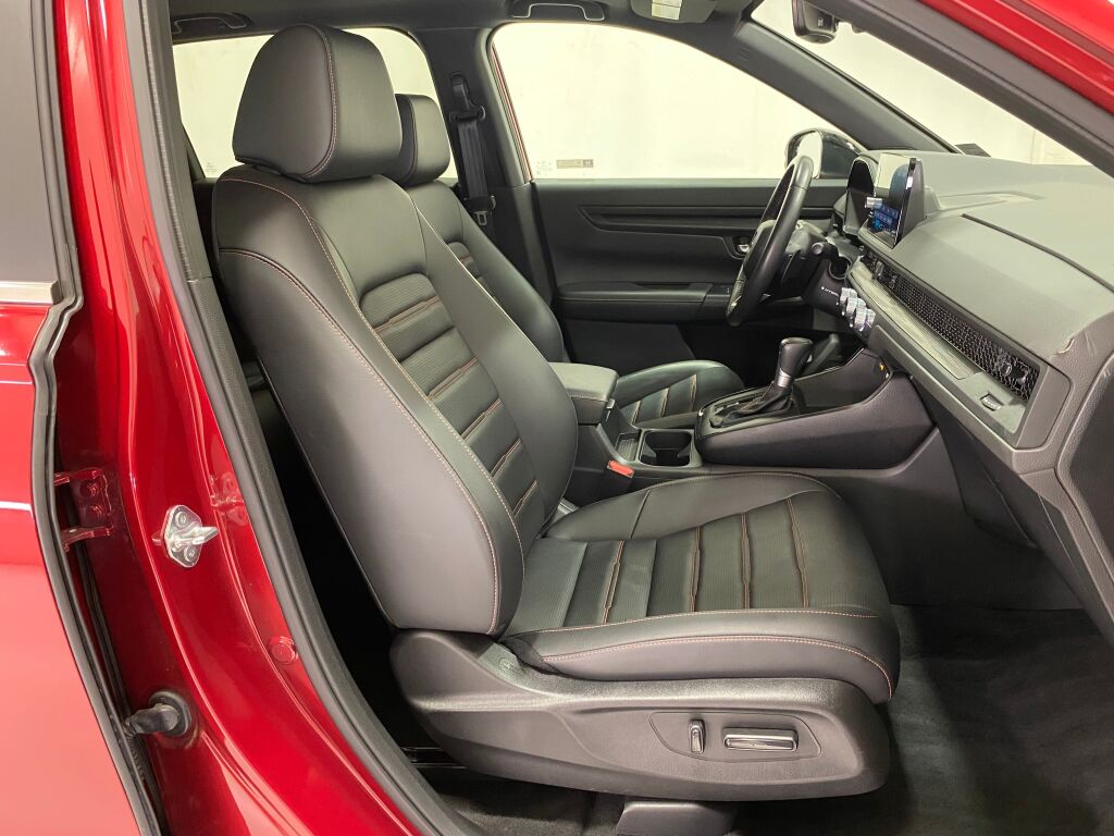 2025 Honda CR-V Hybrid Sport-L Radiant Red Metallic at Honda North