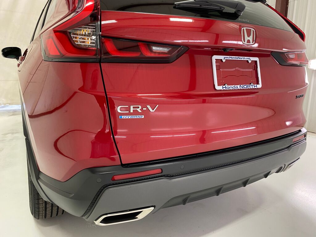 2025 Honda CR-V Hybrid Sport-L Radiant Red Metallic at Honda North