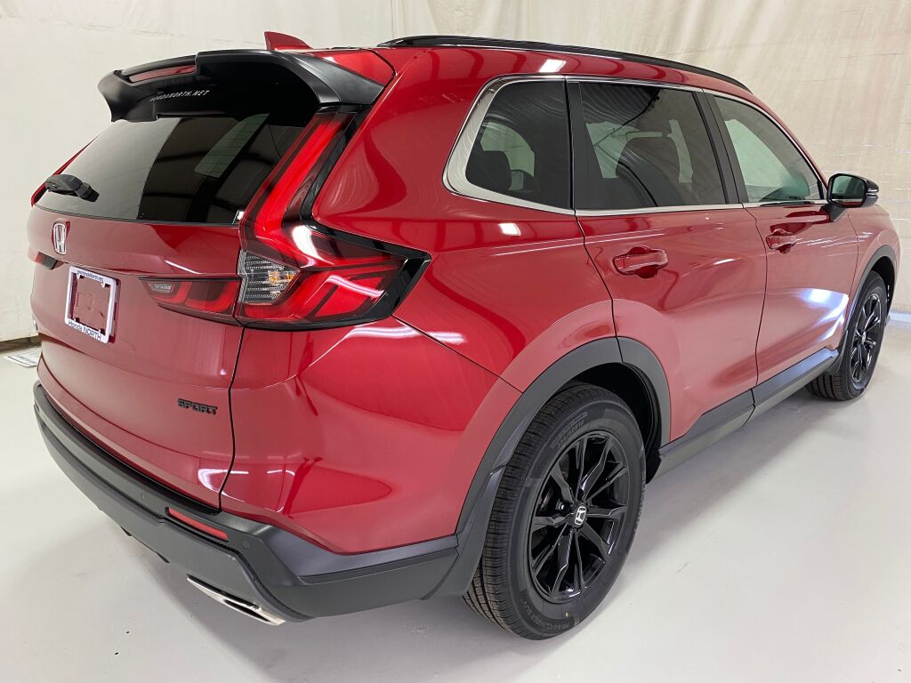 2025 Honda CR-V Hybrid Sport-L Radiant Red Metallic at Honda North