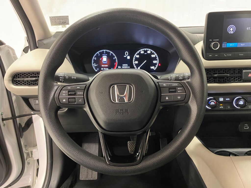2025 Honda HR-V LX Platinum White Pearl at Honda North