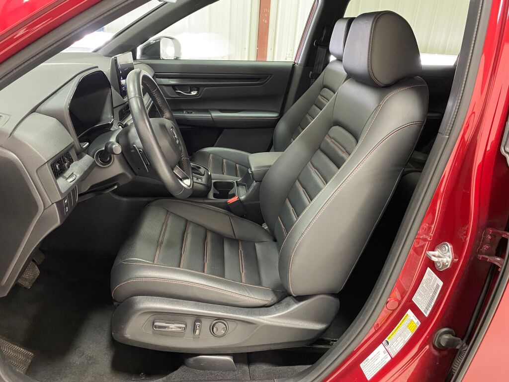2025 Honda CR-V Hybrid Sport-L Radiant Red Metallic at Honda North