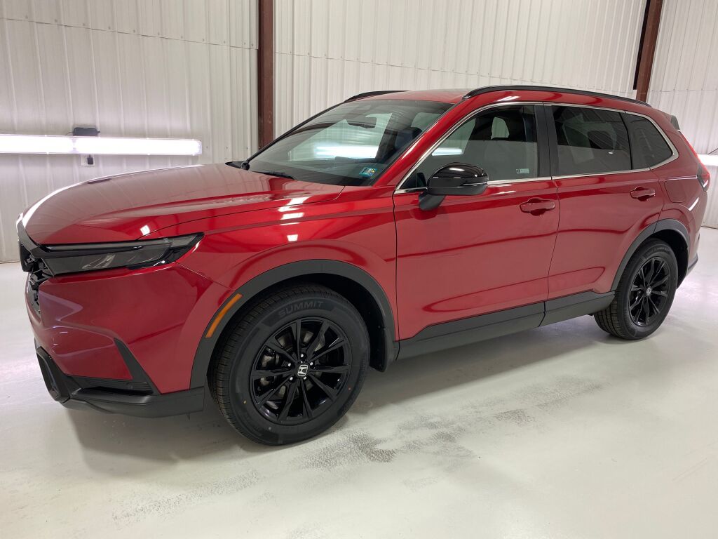 2025 Honda CR-V Hybrid Sport-L Radiant Red Metallic at Honda North