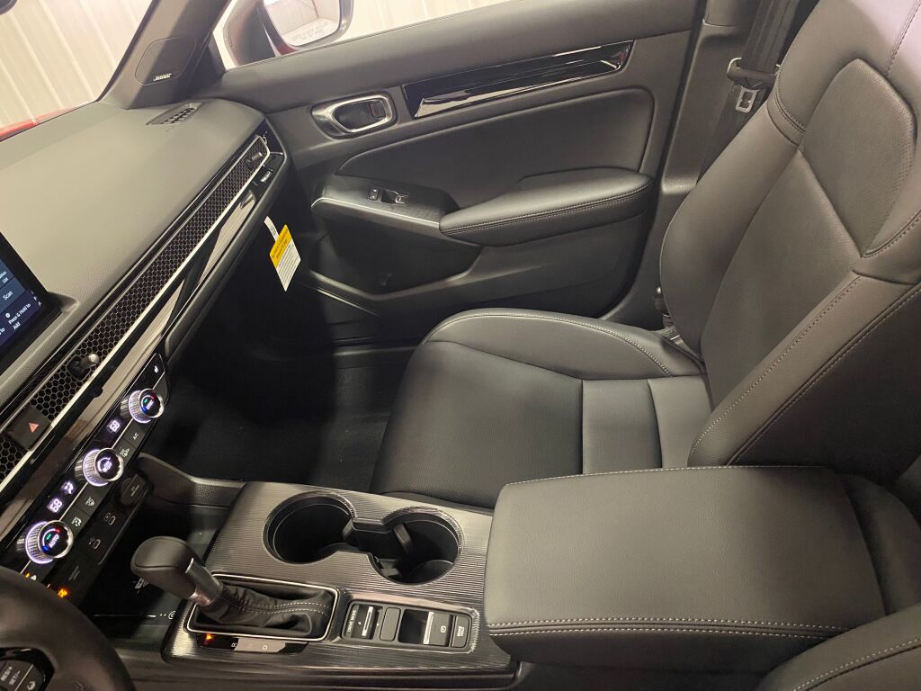 2026 Honda Civic Sedan Hybrid Sport Touring RALLYE RED at Honda North