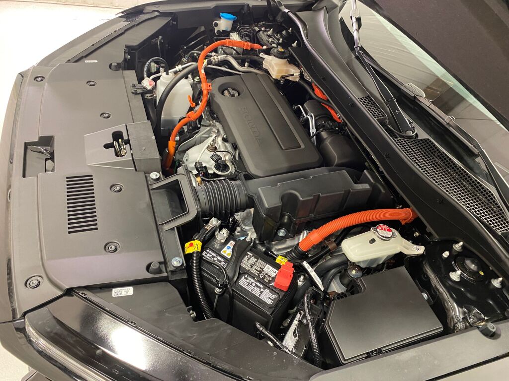 2026 Honda CR-V Hybrid Sport-L CRYSTAL BLACK PEARL at Honda North
