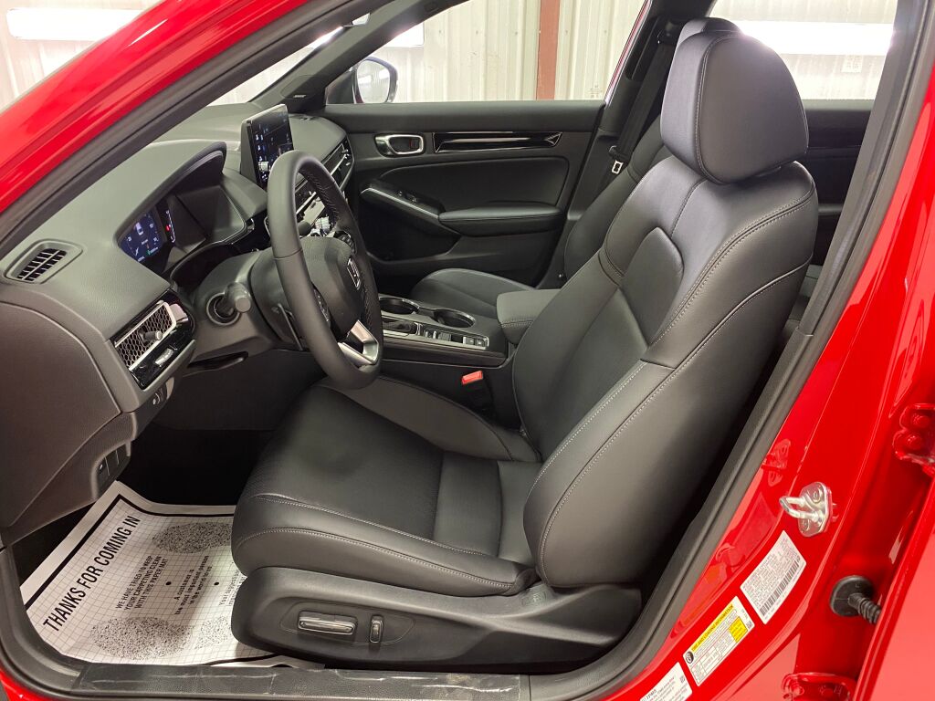2026 Honda Civic Sedan Hybrid Sport Touring RALLYE RED at Honda North