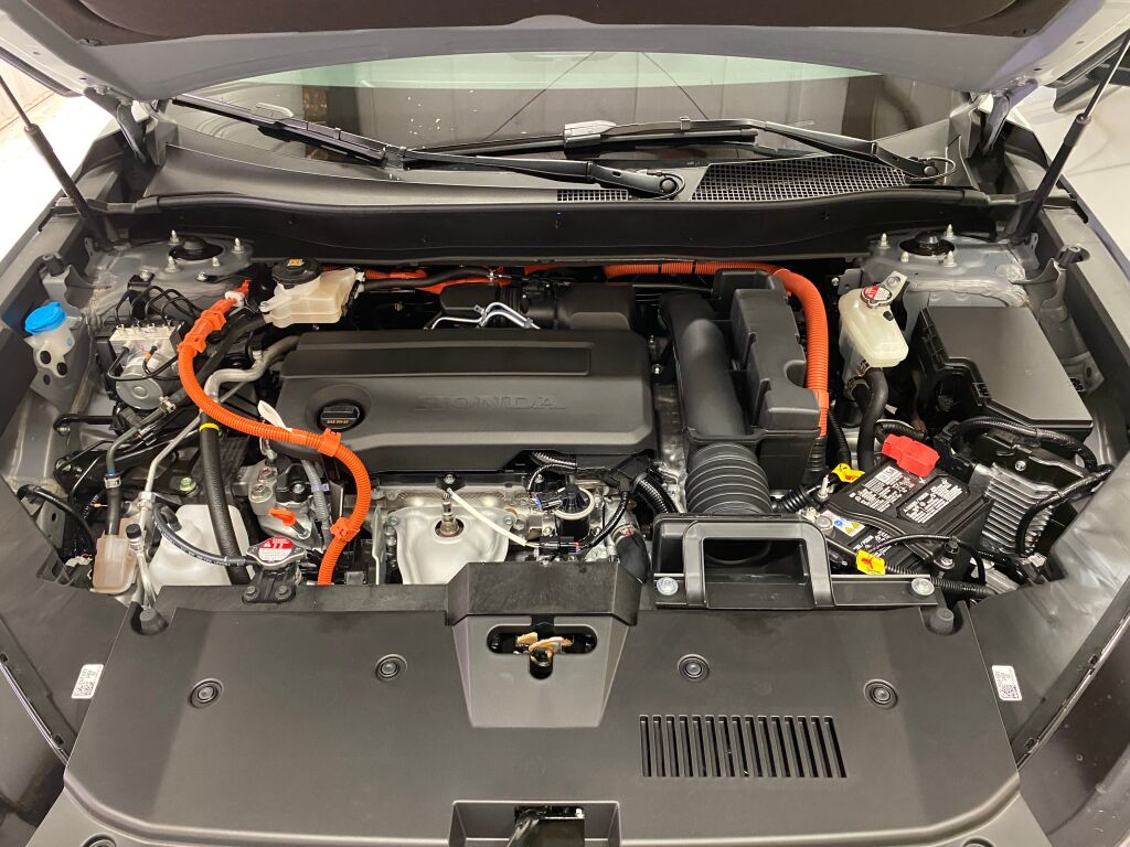 2026 Honda CR-V Hybrid Sport-L URBAN GRAY PEARL at Honda North