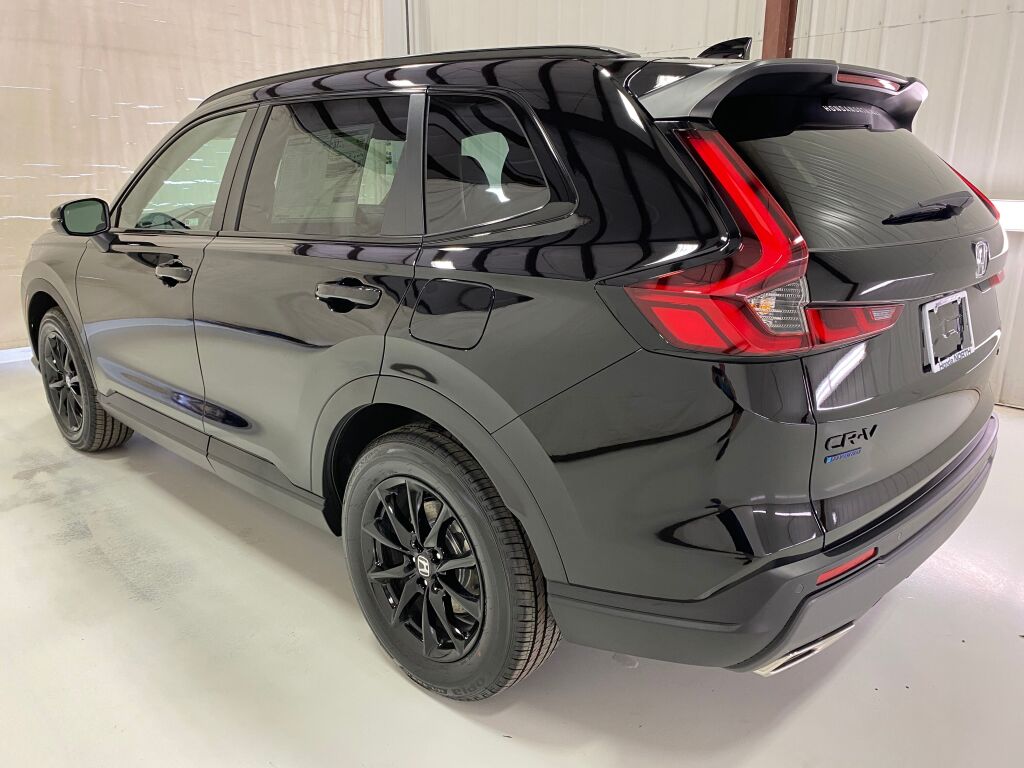 2026 Honda CR-V Hybrid Sport-L CRYSTAL BLACK PEARL at Honda North