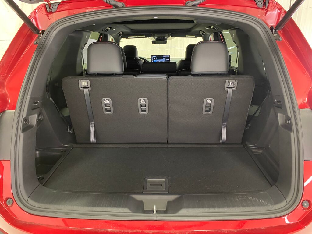2026 Honda Pilot Black Edition RADIANT RED METALLIC II at Honda North
