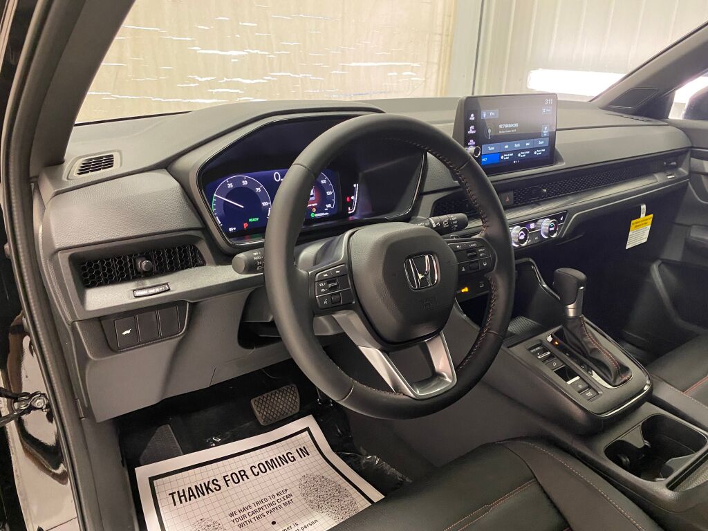 2026 Honda CR-V Hybrid Sport-L CRYSTAL BLACK PEARL at Honda North