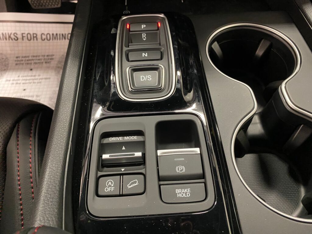 2026 Honda Pilot Black Edition RADIANT RED METALLIC II at Honda North