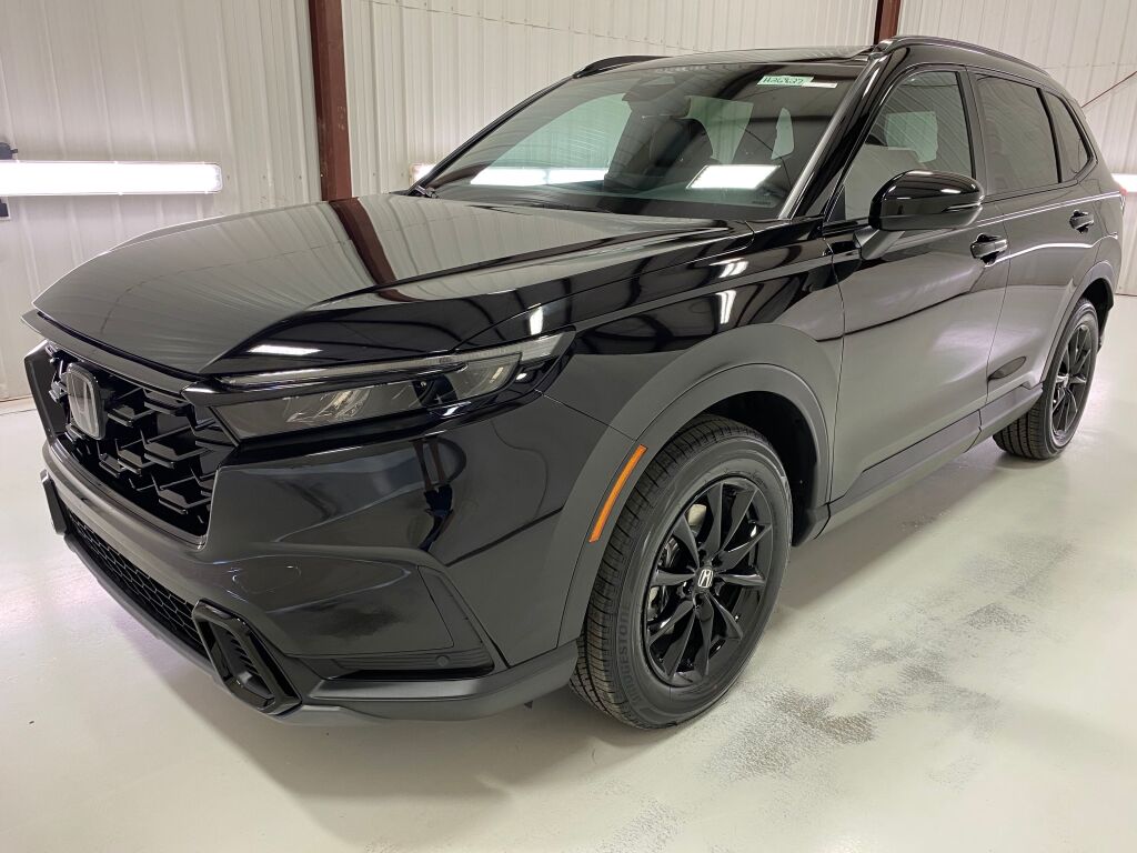 2026 Honda CR-V Hybrid Sport-L CRYSTAL BLACK PEARL at Honda North