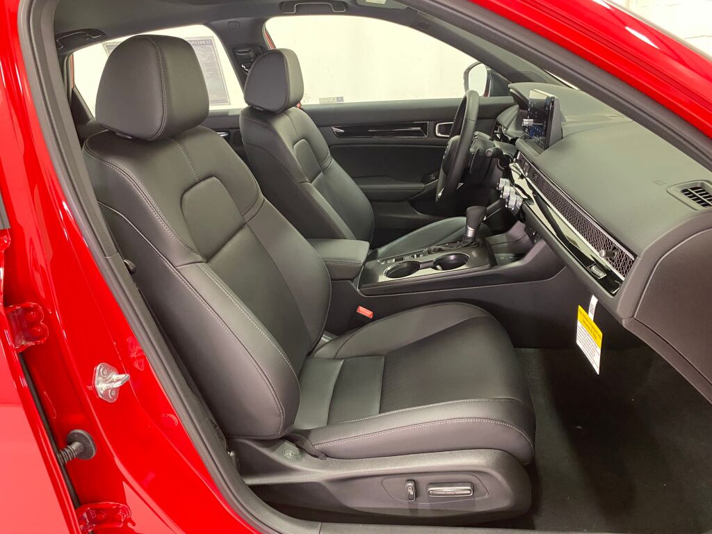 2026 Honda Civic Sedan Hybrid Sport Touring RALLYE RED at Honda North