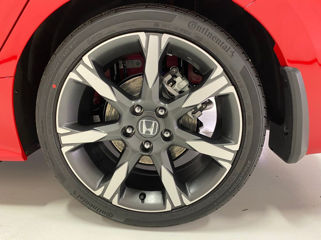 2026 Honda Civic Sedan Hybrid Sport Touring RALLYE RED at Honda North