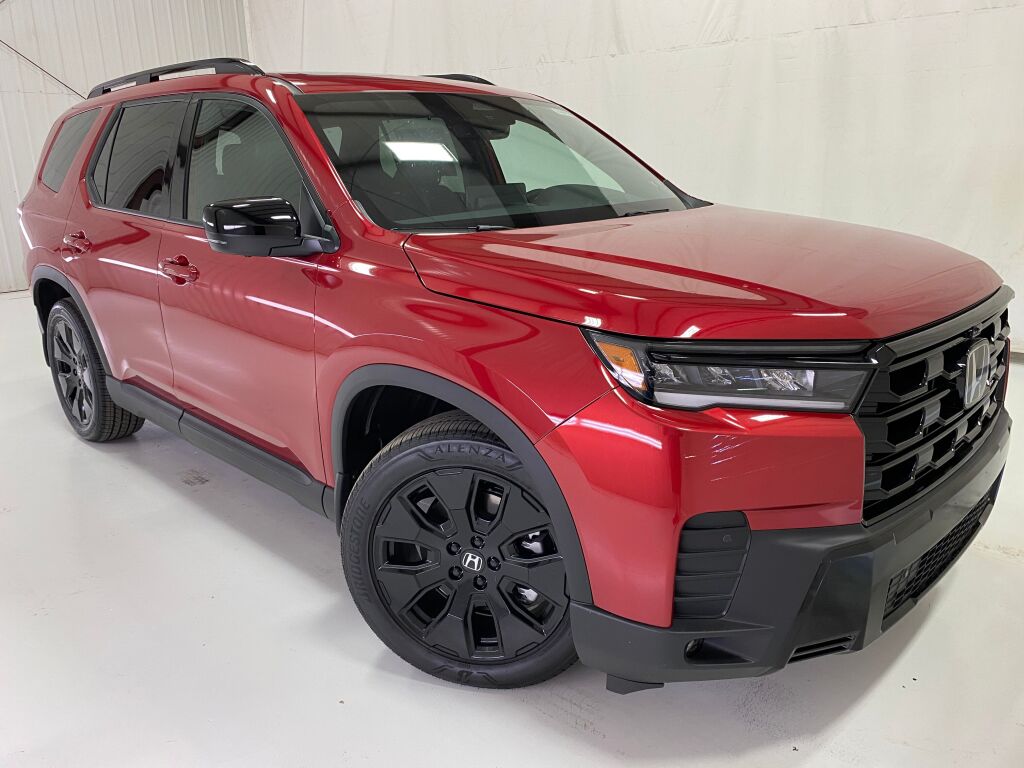 2026 Honda Pilot Black Edition RADIANT RED at Honda North