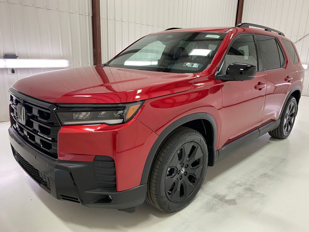 2026 Honda Pilot Black Edition RADIANT RED at Honda North