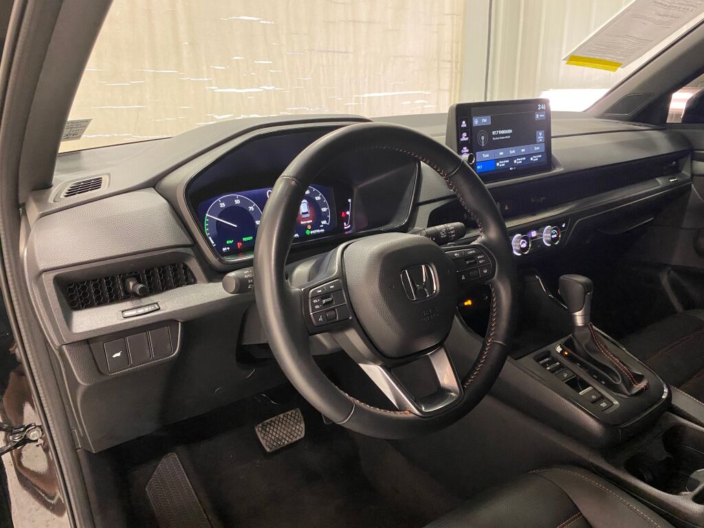 2026 Honda CR-V Hybrid Sport-L Crystal Black Pearl at Honda North