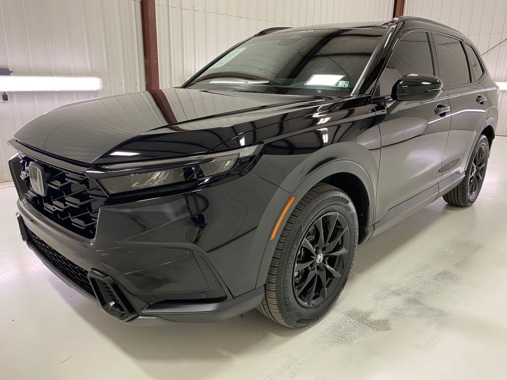 2026 Honda CR-V Hybrid Sport-L Crystal Black Pearl at Honda North