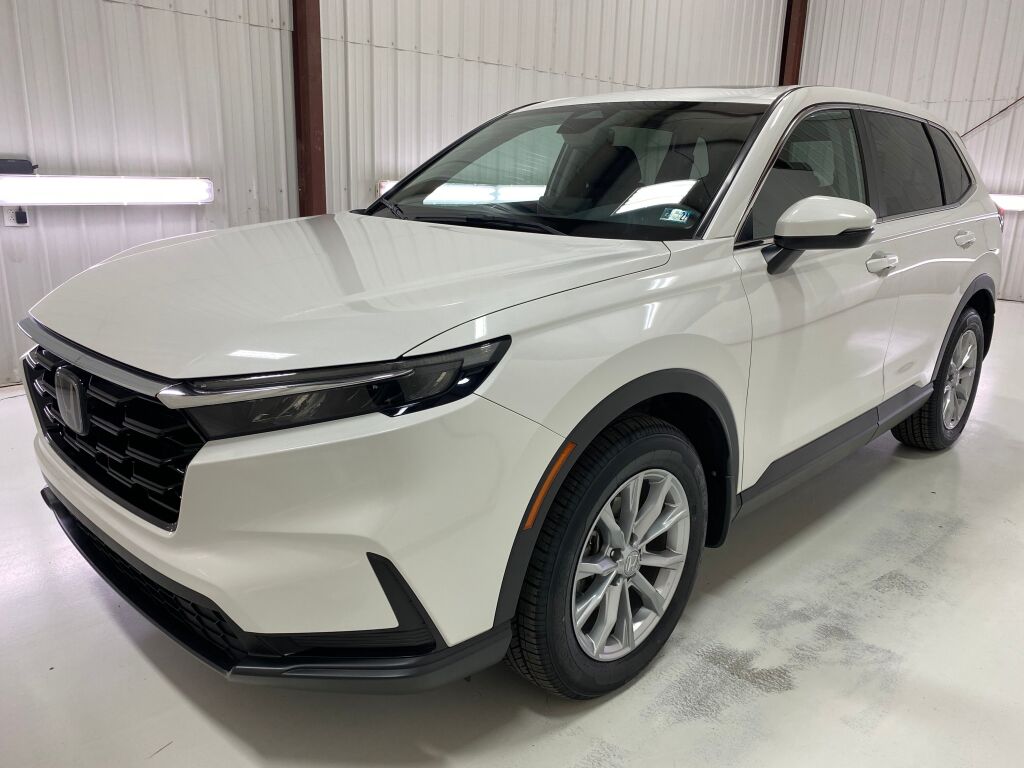 2024 Honda CR-V EX Platinum White Pearl at South Hills Kia
