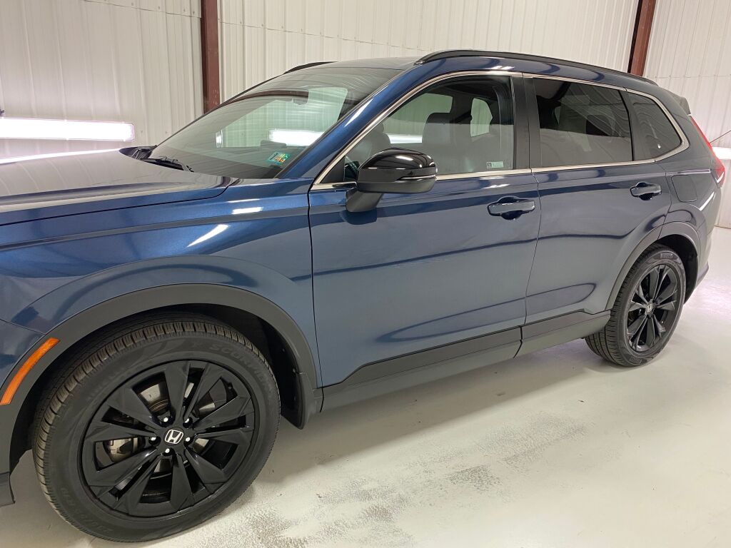 2024 Honda CR-V Hybrid Sport Touring Canyon River Blue Metallic at Honda North