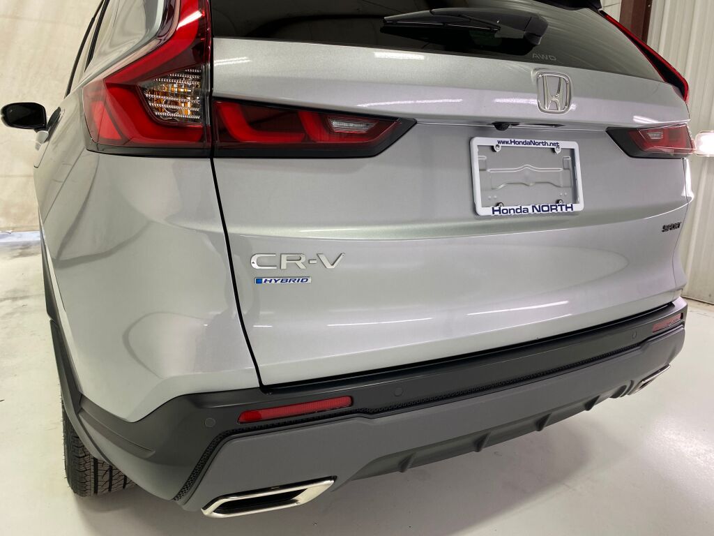2025 Honda CR-V Hybrid Sport-L Solar Silver Metallic at Honda North