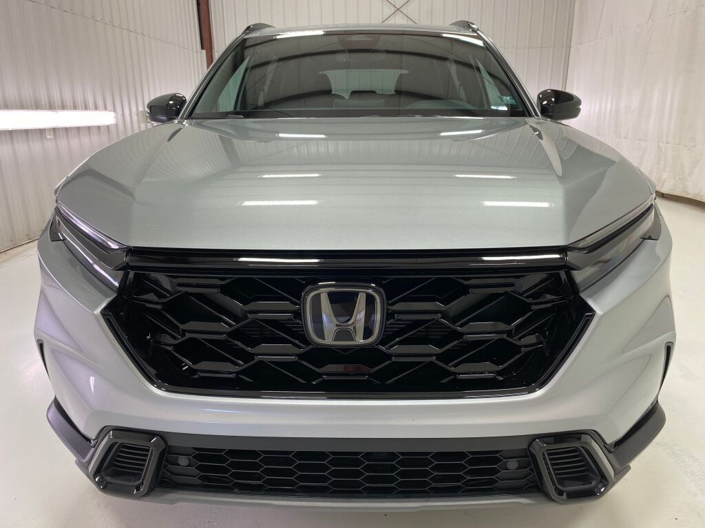 2025 Honda CR-V Hybrid Sport-L Solar Silver Metallic at Honda North