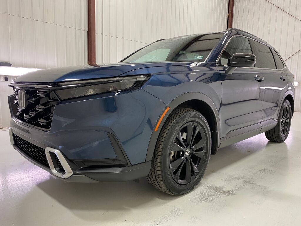 2024 Honda CR-V Hybrid Sport Touring Canyon River Blue Metallic at Honda North
