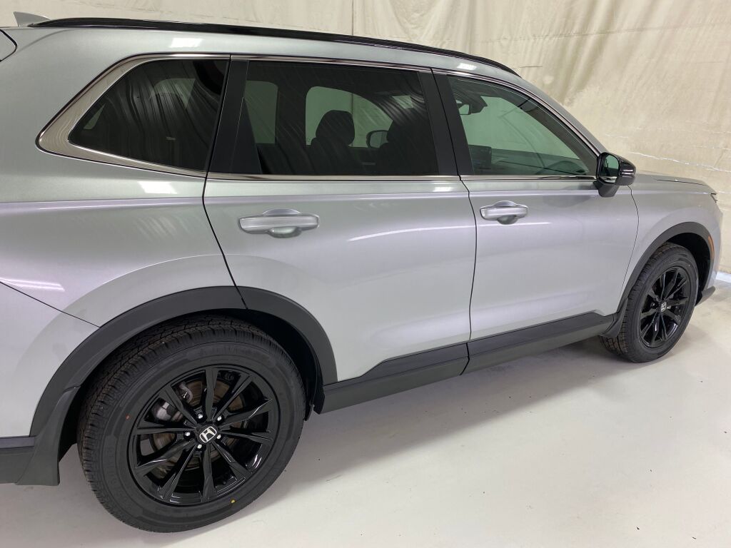 2025 Honda CR-V Hybrid Sport-L Solar Silver Metallic at Honda North