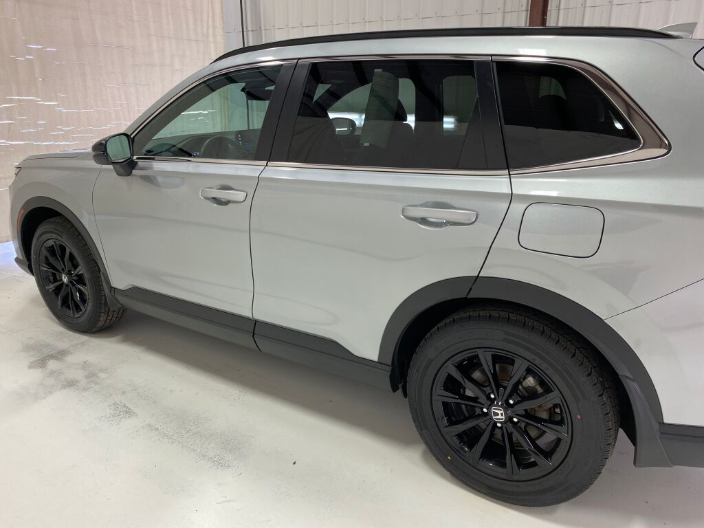2025 Honda CR-V Hybrid Sport-L Solar Silver Metallic at Honda North