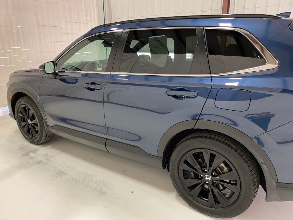 2024 Honda CR-V Hybrid Sport Touring Canyon River Blue Metallic at Honda North