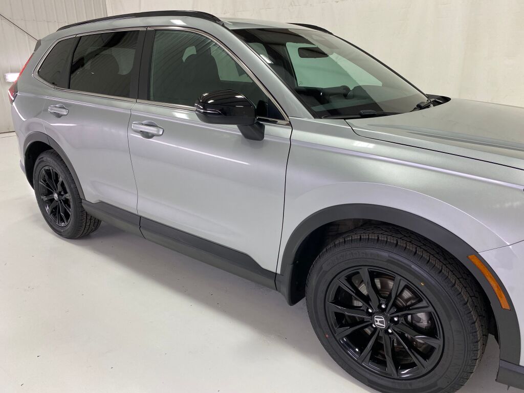 2025 Honda CR-V Hybrid Sport-L Solar Silver Metallic at Honda North