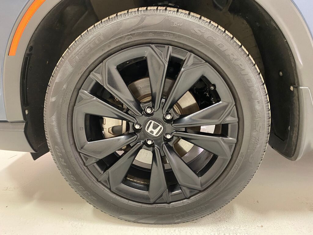 2024 Honda CR-V Hybrid Sport Touring Canyon River Blue Metallic at Honda North