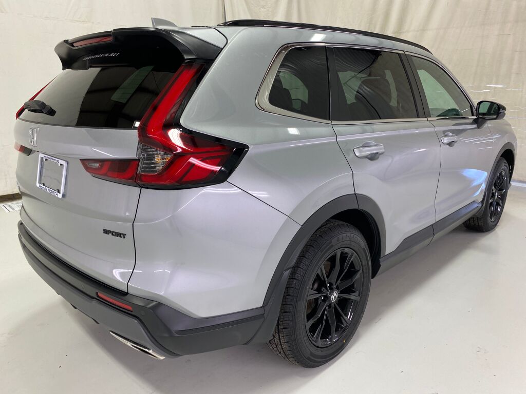 2025 Honda CR-V Hybrid Sport-L Solar Silver Metallic at Honda North
