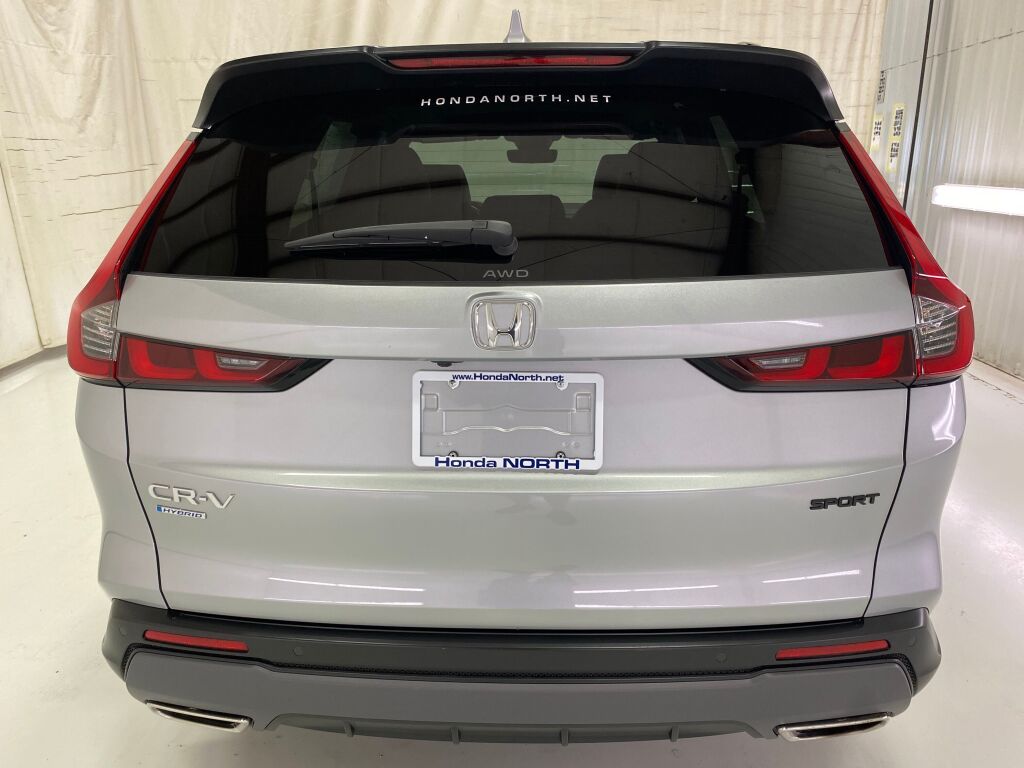 2025 Honda CR-V Hybrid Sport-L Solar Silver Metallic at Honda North