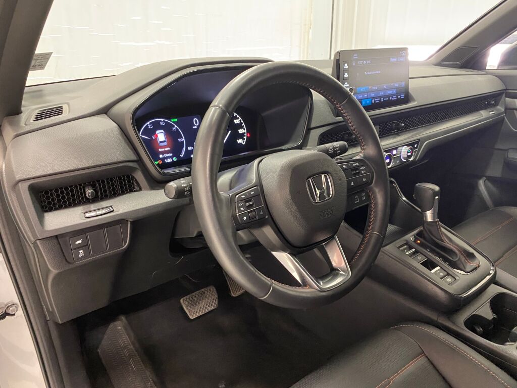 2025 Honda CR-V Hybrid Sport-L Solar Silver Metallic at Honda North