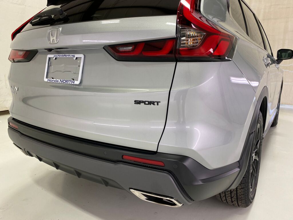 2025 Honda CR-V Hybrid Sport-L Solar Silver Metallic at Honda North