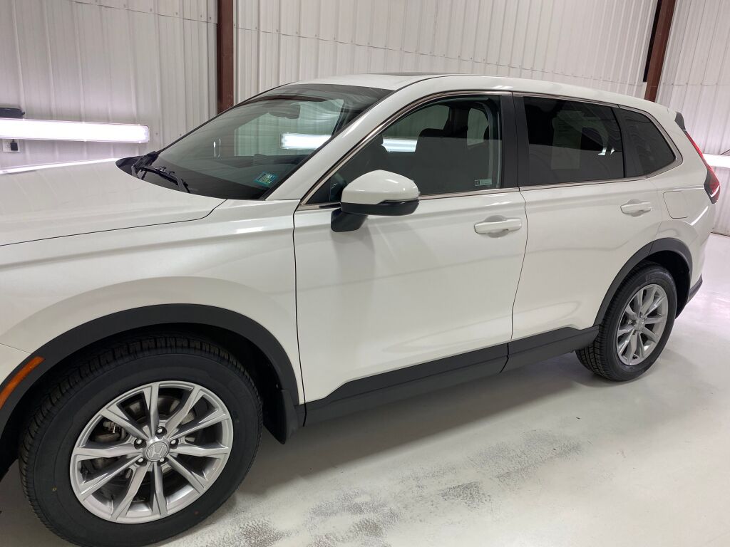 2024 Honda CR-V EX Platinum White Pearl at South Hills Kia