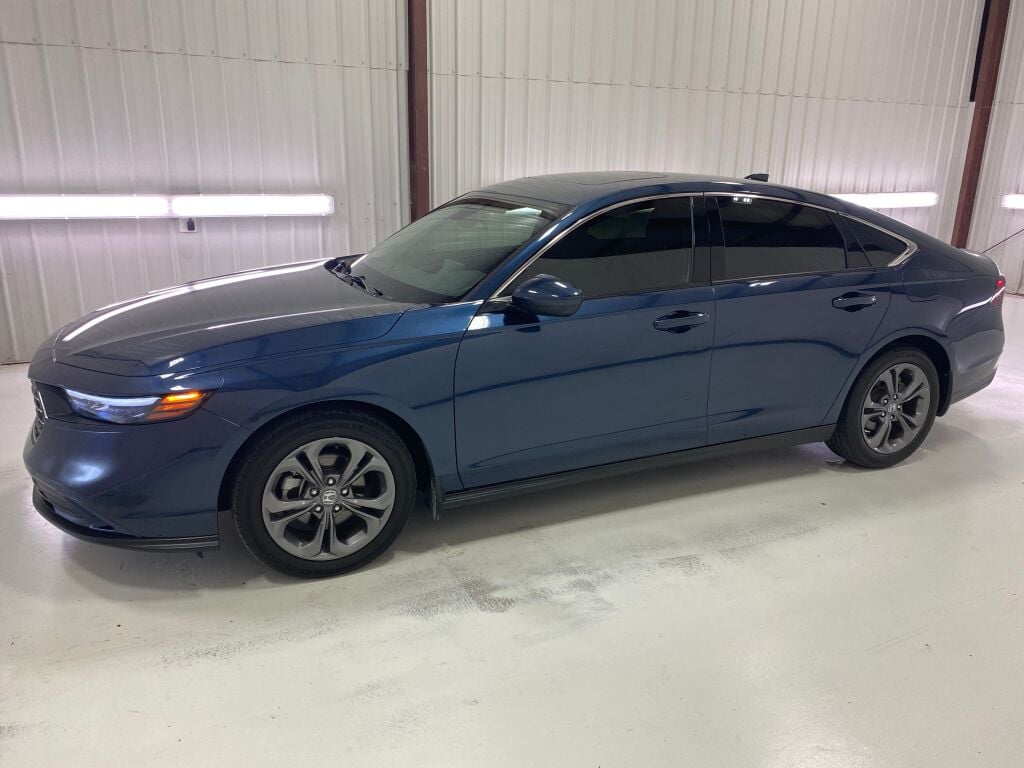 2024 Honda Accord EX Canyon River Blue Metallic at Honda North