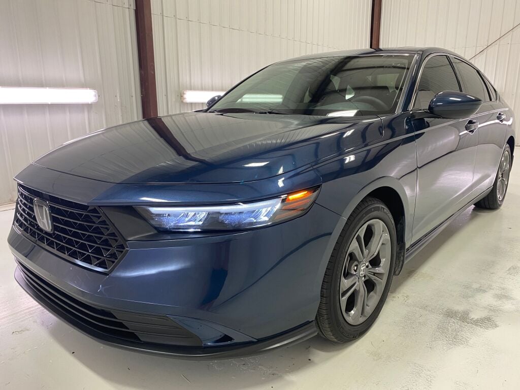 2024 Honda Accord EX Canyon River Blue Metallic at Honda North