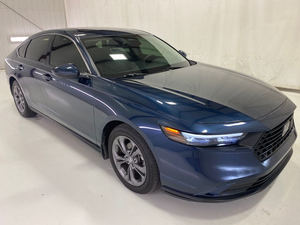 2024 Honda Accord EX Canyon River Blue Metallic at Honda North