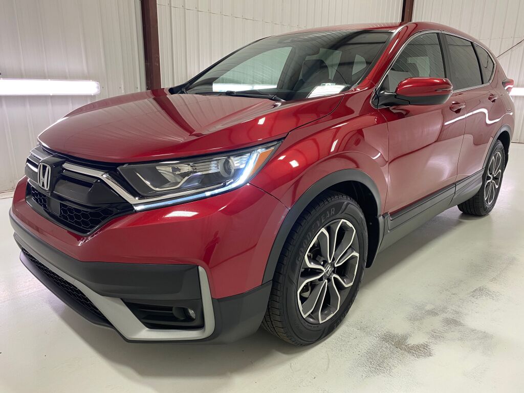 2022 Honda CR-V EX Radiant Red Metallic at Honda North
