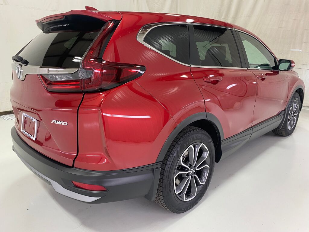 2022 Honda CR-V EX Radiant Red Metallic at Honda North