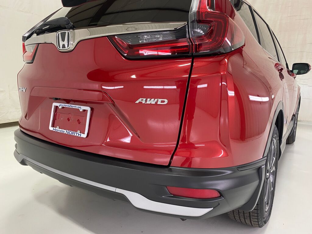 2022 Honda CR-V EX Radiant Red Metallic at Honda North