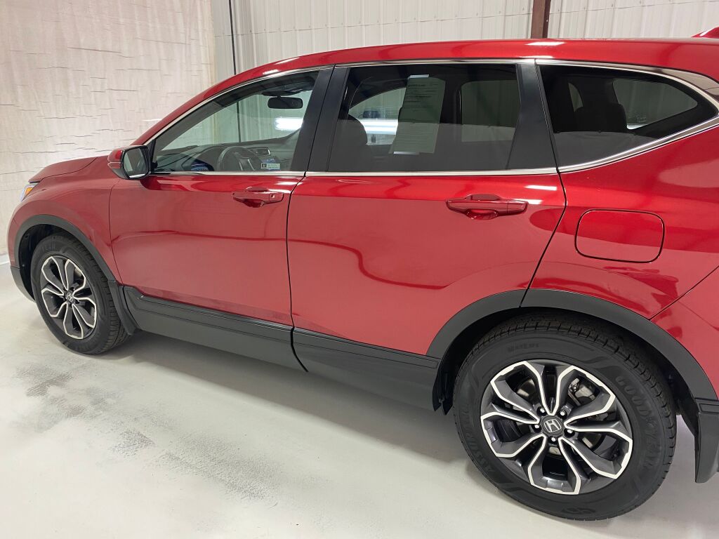 2022 Honda CR-V EX Radiant Red Metallic at Honda North