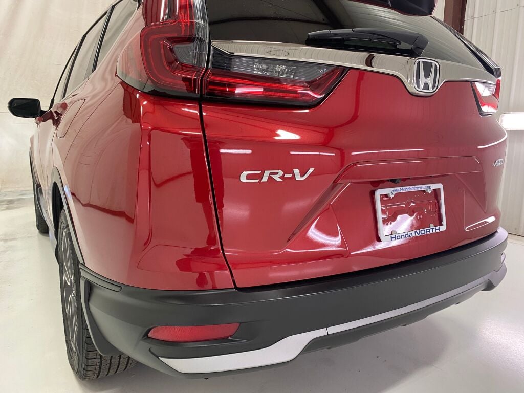 2022 Honda CR-V EX Radiant Red Metallic at Honda North